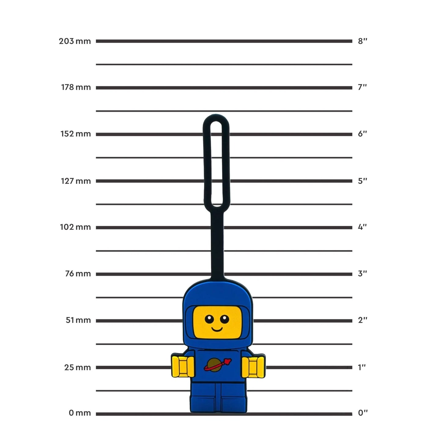 LEGO Minifigures Bag Tag - Blue Spacebaby (53650) IQ Hong Kong, Ltd.