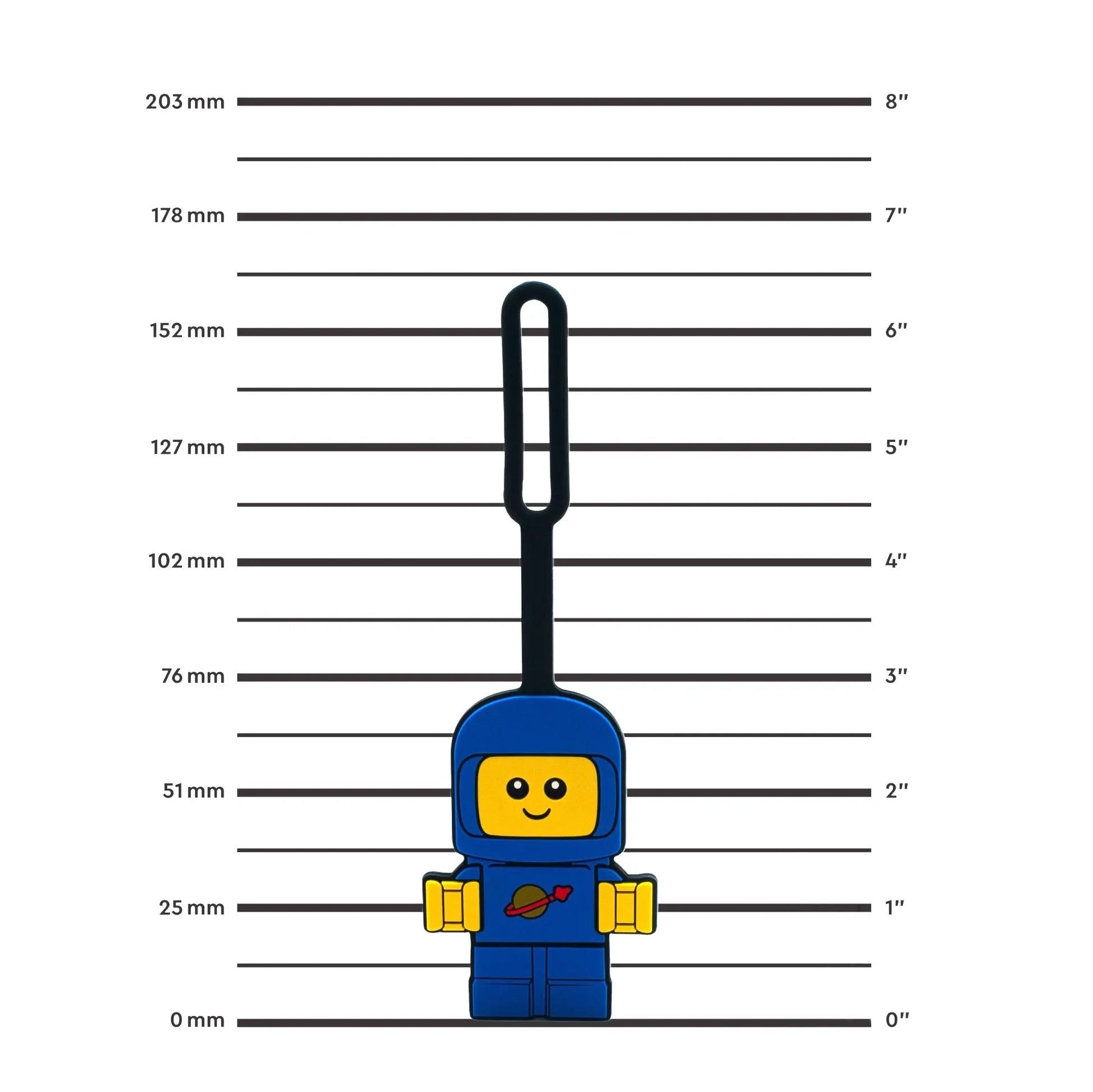 LEGO Minifigures Bag Tag - Blue Spacebaby (53650) IQ Hong Kong, Ltd.