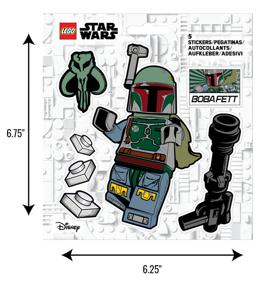 LEGO® Star Wars™ THE MANDALORIAN™ Sticker - Boba Fett™ (53778) 