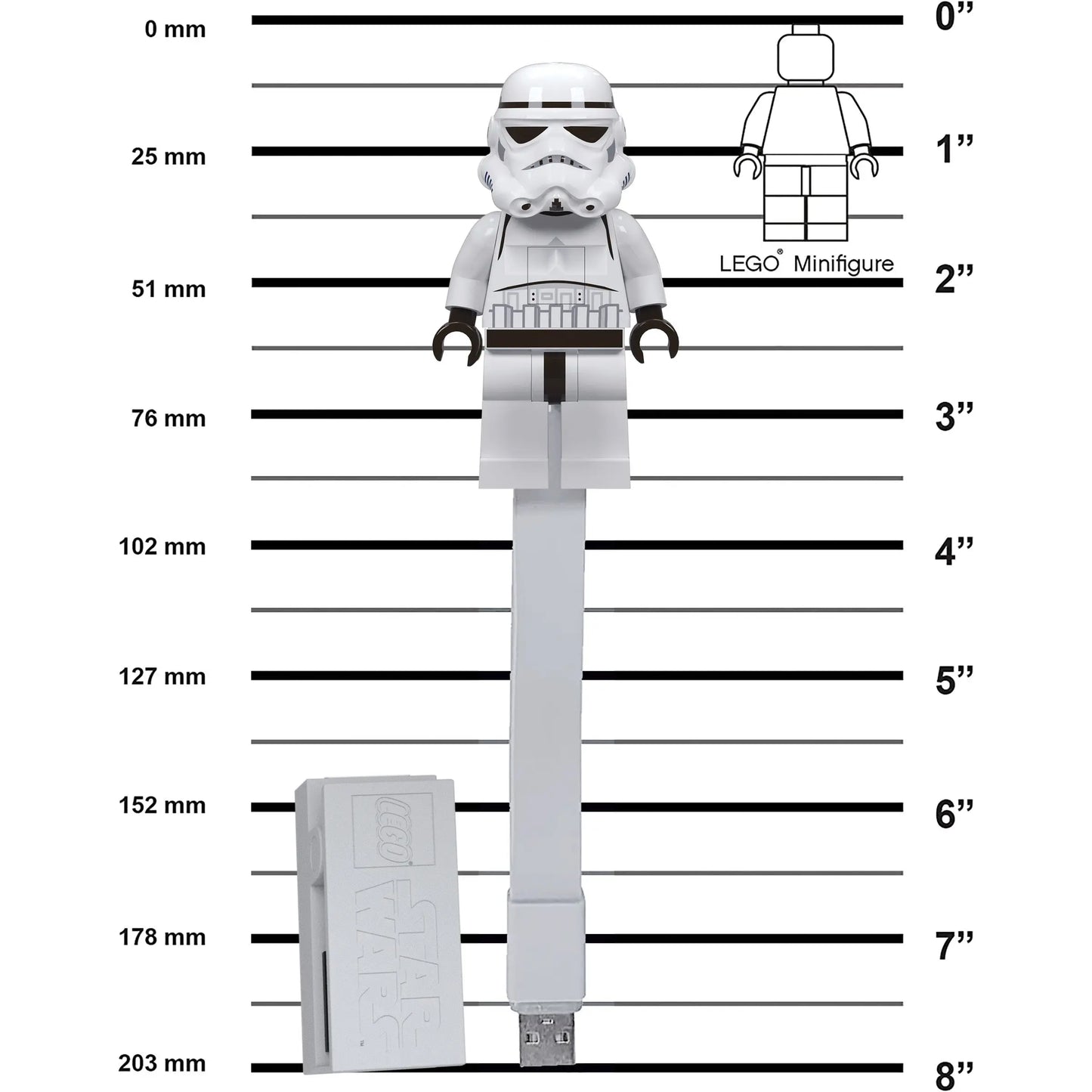 LEGO® Star Wars™ Book Light - Stormtrooper (CL25)