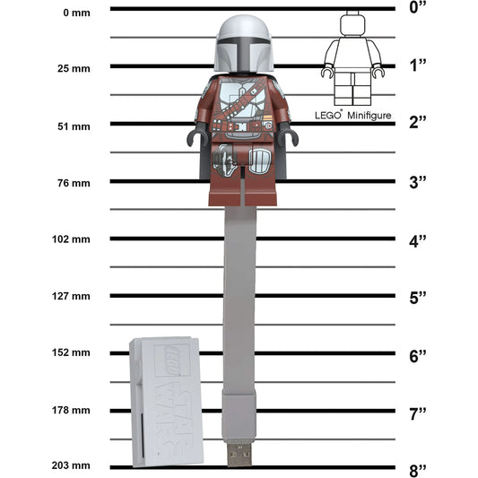 LEGO Star Wars Book Light - The Mandalorian (CL27) IQ Hong Kong, Ltd.