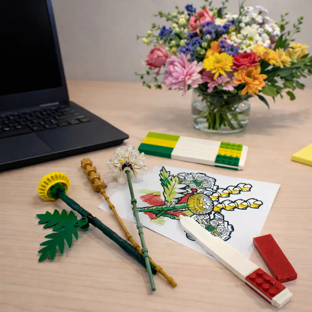 LEGO® Stationery Creativity Set with Building Toy - Project Bloom (53667) IQ Hong Kong, Ltd.