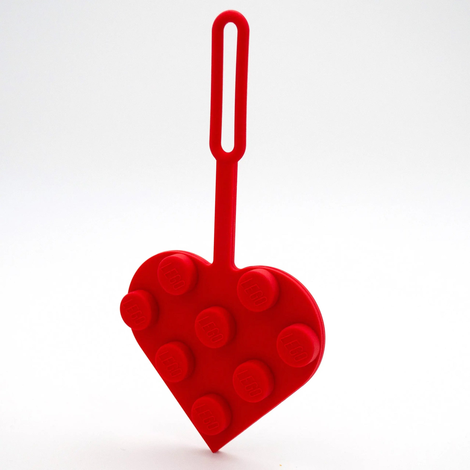 LEGO Bag Tag 3x3 Heart - Red (53658) IQ Hong Kong, Ltd.