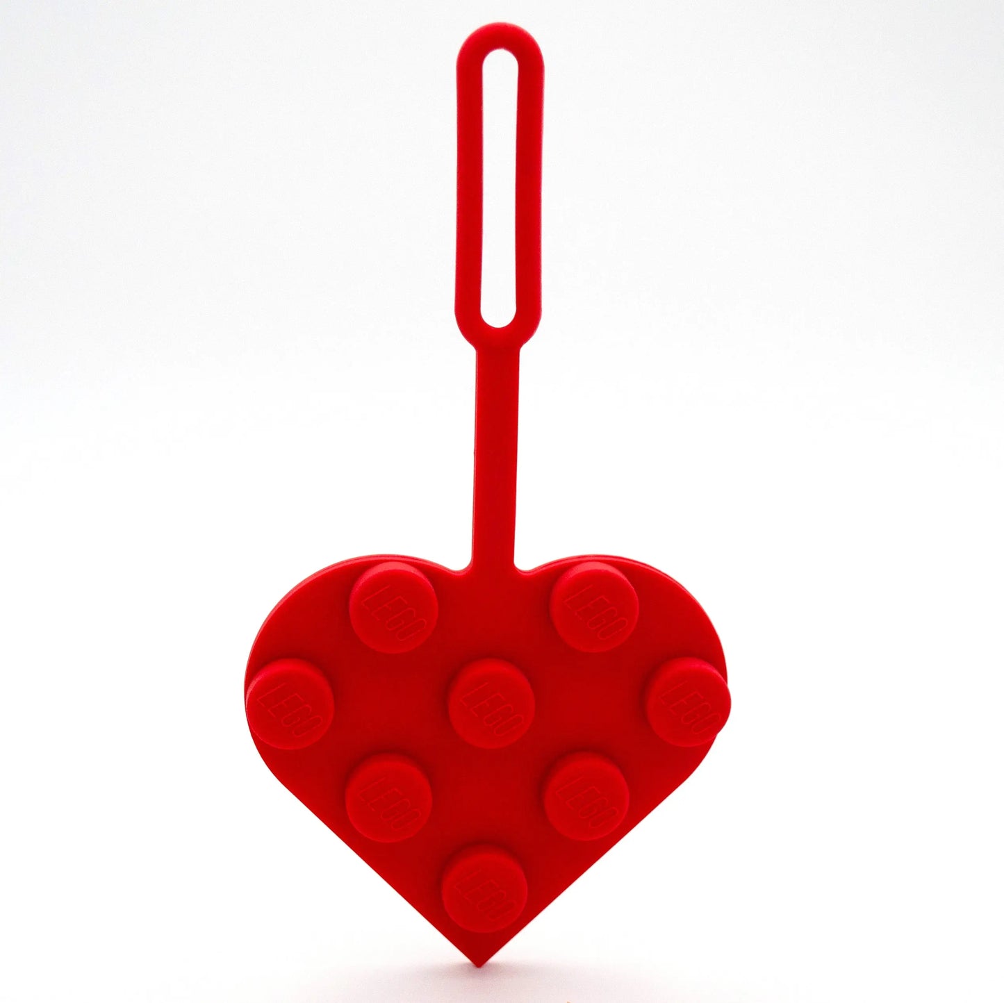 LEGO Bag Tag 3x3 Heart - Red (53658) IQ Hong Kong, Ltd.