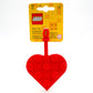 LEGO Bag Tag 3x3 Heart - Red (53658) IQ Hong Kong, Ltd.