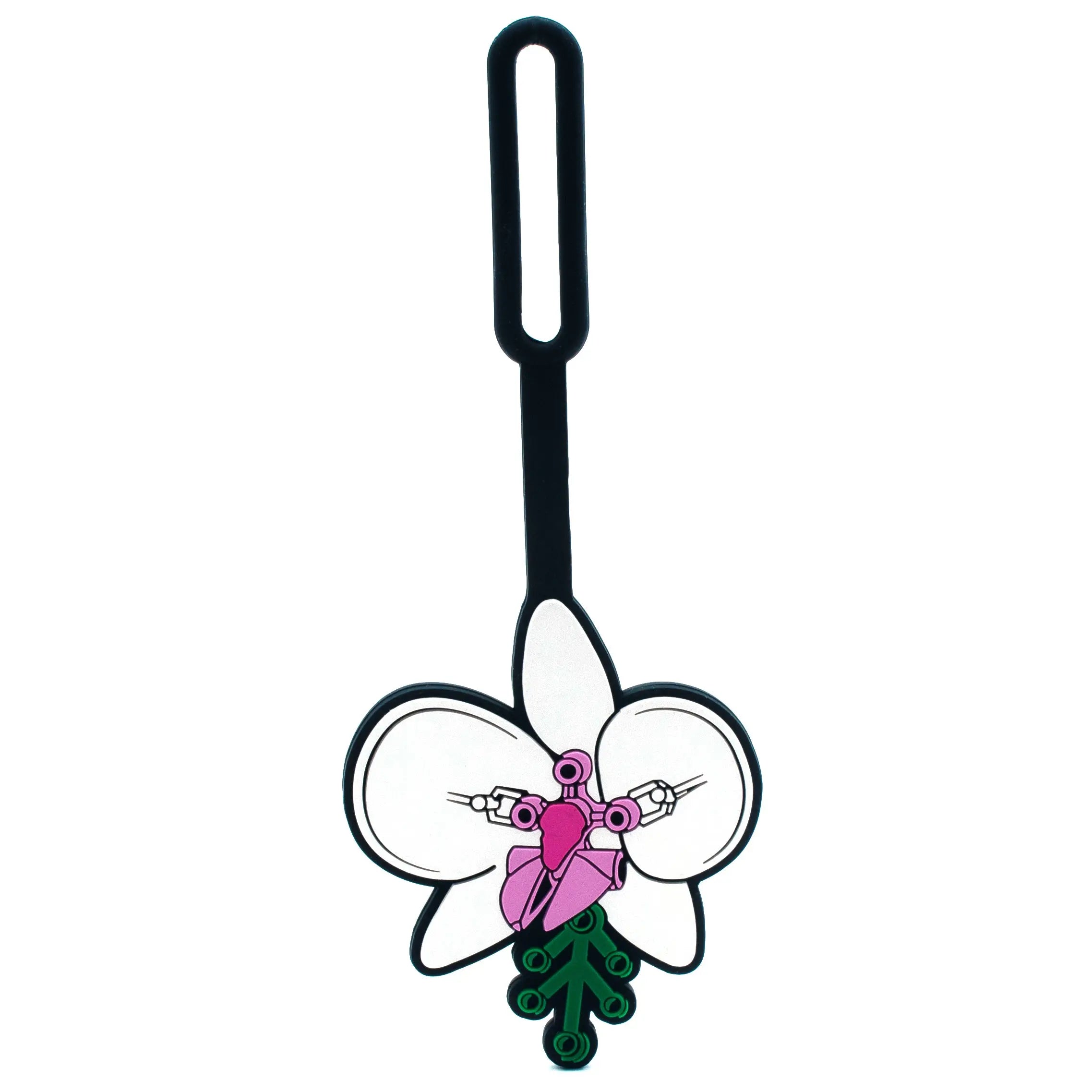 LEGO Botanical Orchid Bag Tag | Silicone Luggage Tag | Santoki