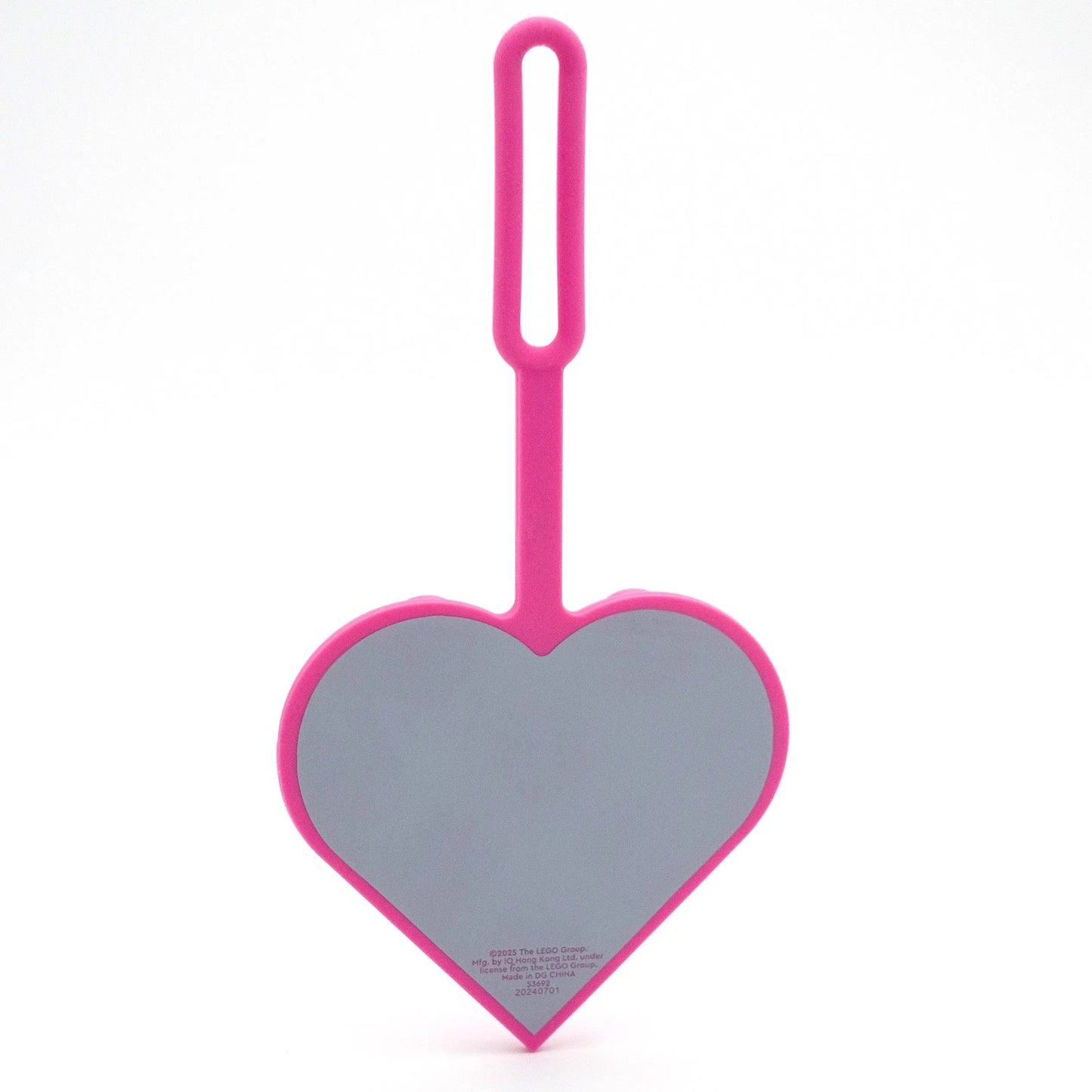 LEGO Bag Tag 3x3 Heart - Pink (53692) IQ Hong Kong, Ltd.