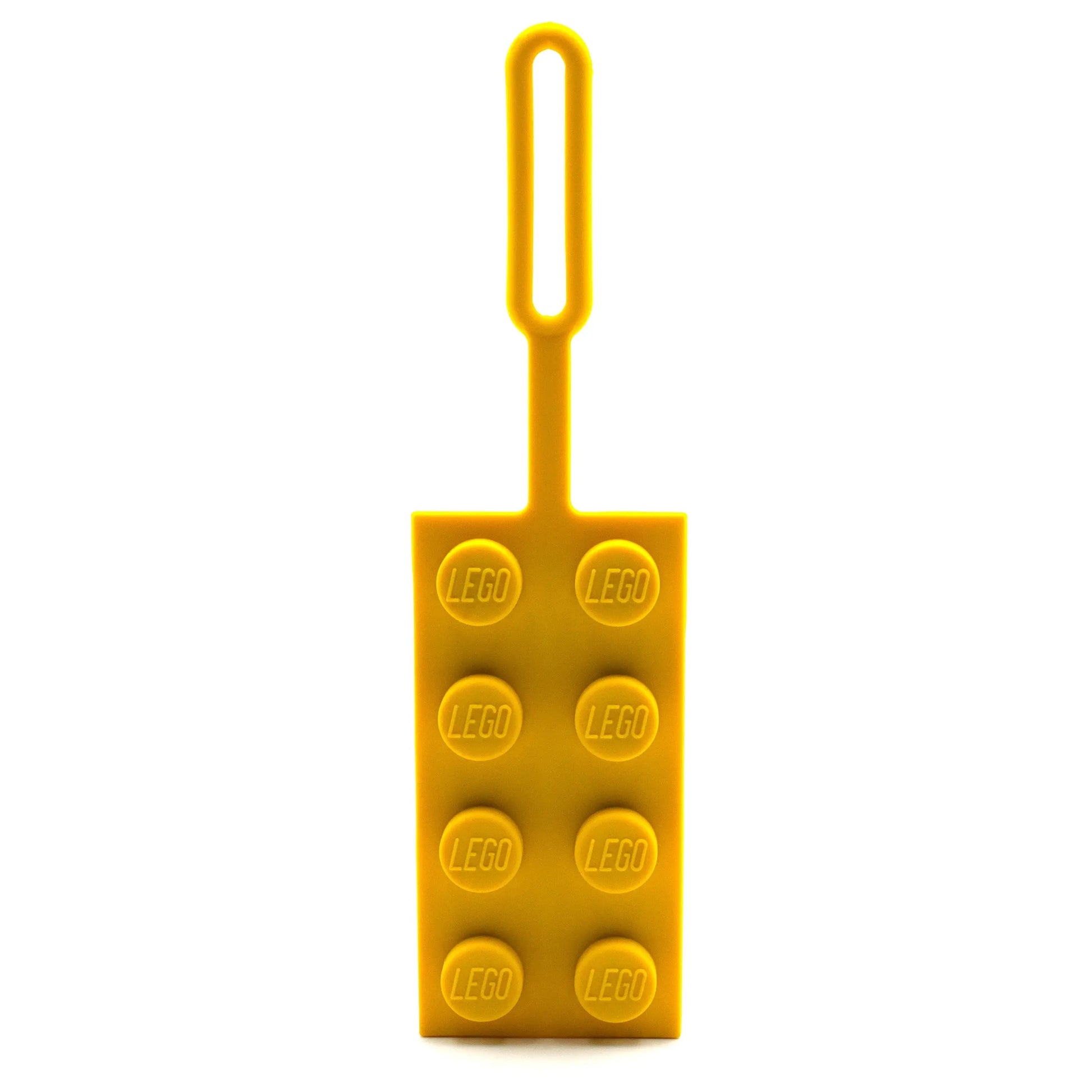 LEGO Bag Tag 2x4 - Yellow (53657) IQ Hong Kong, Ltd.