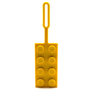 LEGO Bag Tag 2x4 - Yellow (53657)