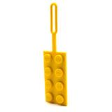 LEGO Bag Tag 2x4 - Yellow (53657)