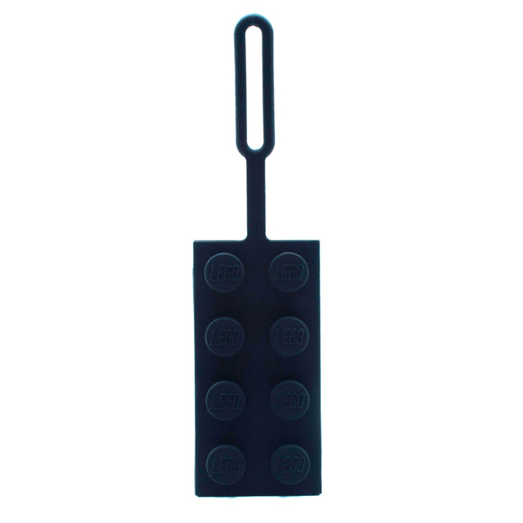 LEGO Bag Tag 2x4 - Black (53654)