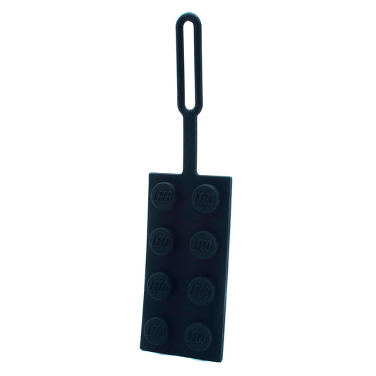 LEGO Bag Tag 2x4 - Black (53654) IQ Hong Kong, Ltd.