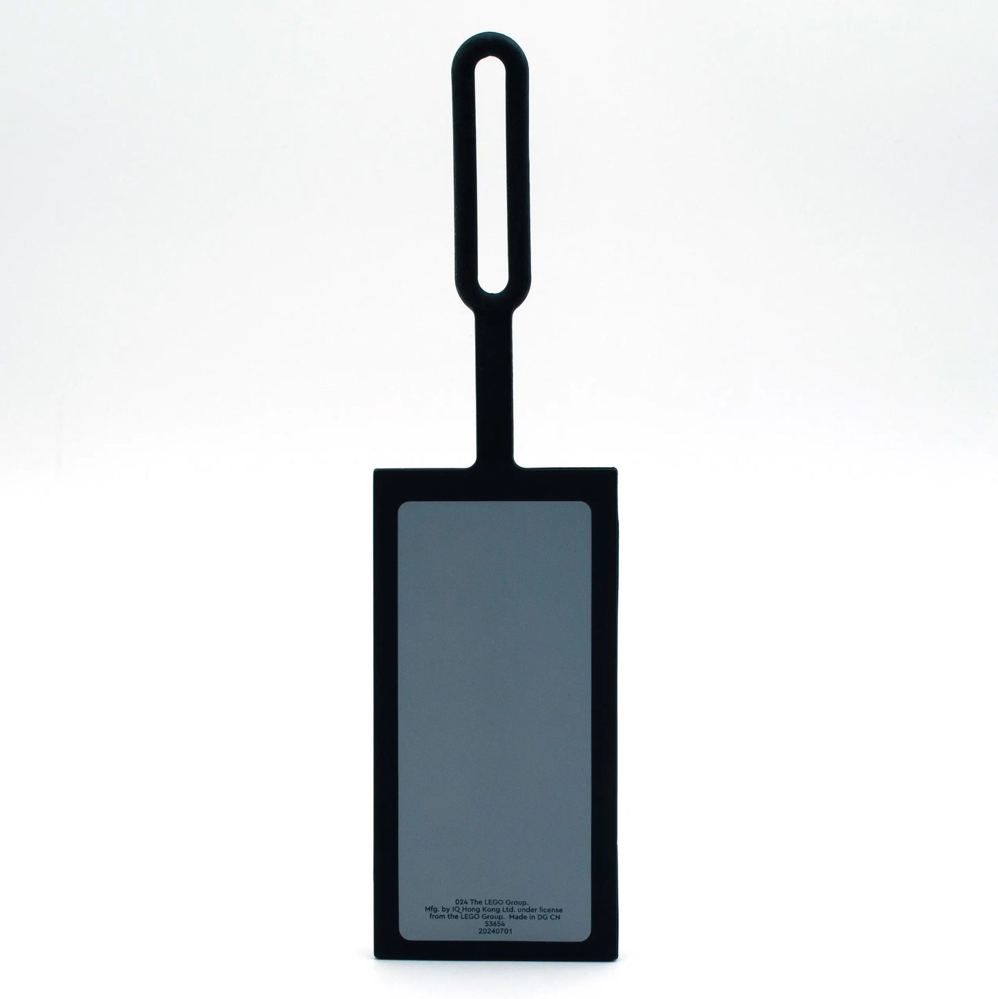 LEGO Bag Tag 2x4 - Black (53654) IQ Hong Kong, Ltd.