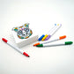 Zoolight DIY Create Your Own Coloring Night Light Craft Kit - Pig (ZNPI) IQ Hong Kong, Ltd.