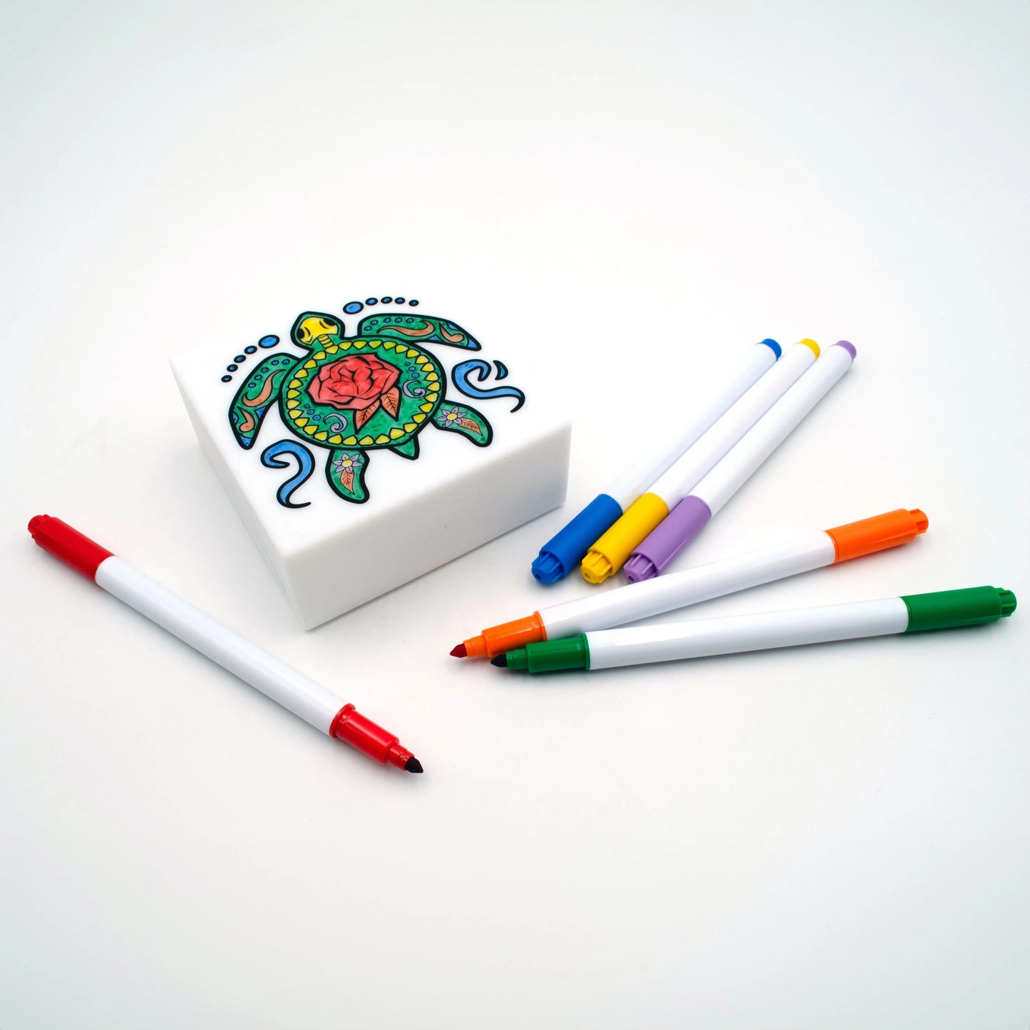 Zoolight DIY Create Your Own Coloring Night Light Craft Kit - Turtle (ZNTU) IQ Hong Kong, Ltd.