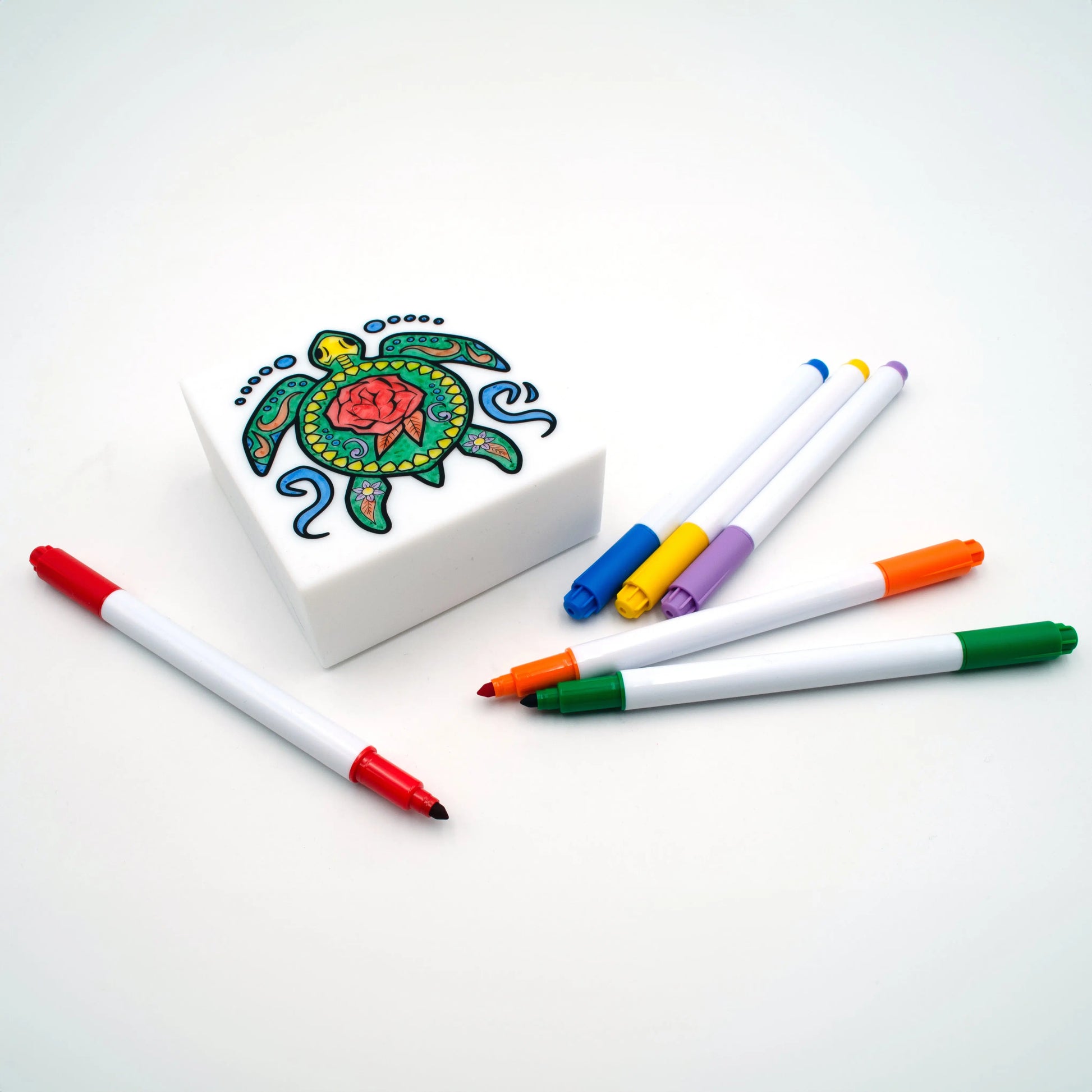Zoolight DIY Create Your Own Coloring Night Light Craft Kit - Turtle (ZNTU) IQ Hong Kong, Ltd.