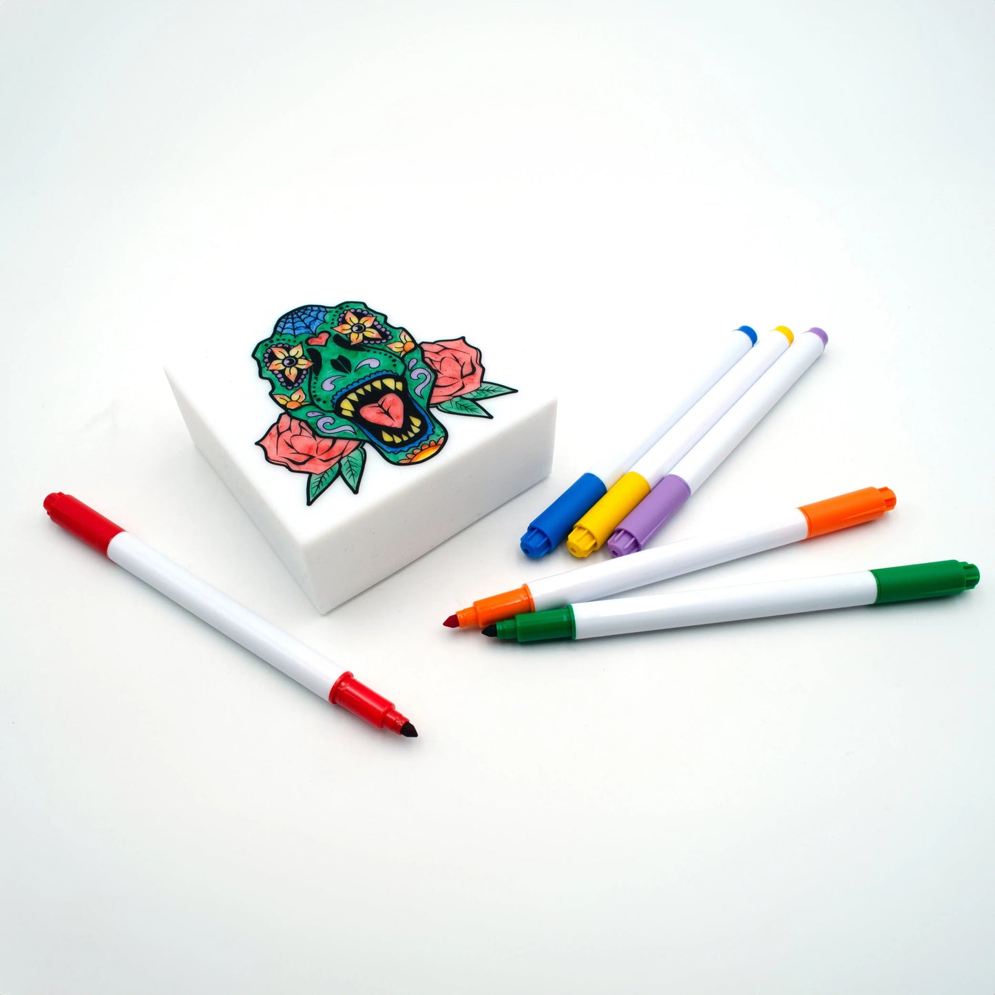 Zoolight DIY Create Your Own Coloring Night Light Craft Kit - Tyrannosaurus (ZNTY) IQ Hong Kong, Ltd.