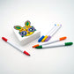 Zoolight DIY Create Your Own Coloring Night Light Craft Kit - Bunny (ZNBU) IQ Hong Kong, Ltd.