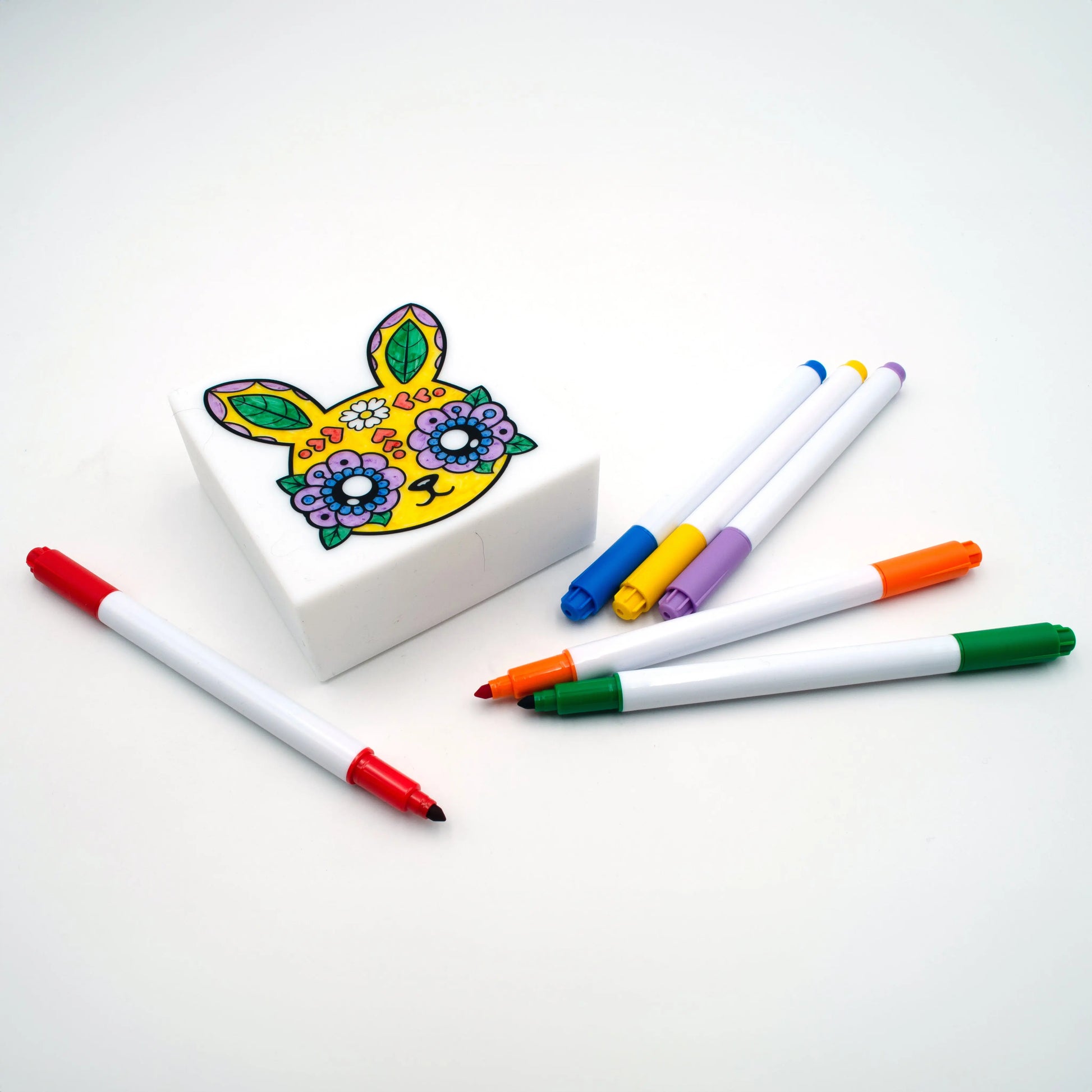 Zoolight DIY Create Your Own Coloring Night Light Craft Kit - Bunny (ZNBU) IQ Hong Kong, Ltd.