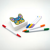 Zoolight DIY Create Your Own Coloring Night Light Craft Kit - Bulldog (ZNBD)