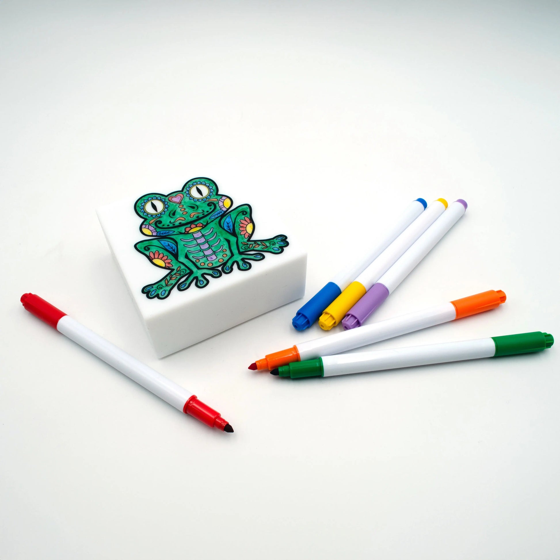 Zoolight DIY Create Your Own Coloring Night Light Craft Kit - Frog (ZNFR) IQ Hong Kong, Ltd.