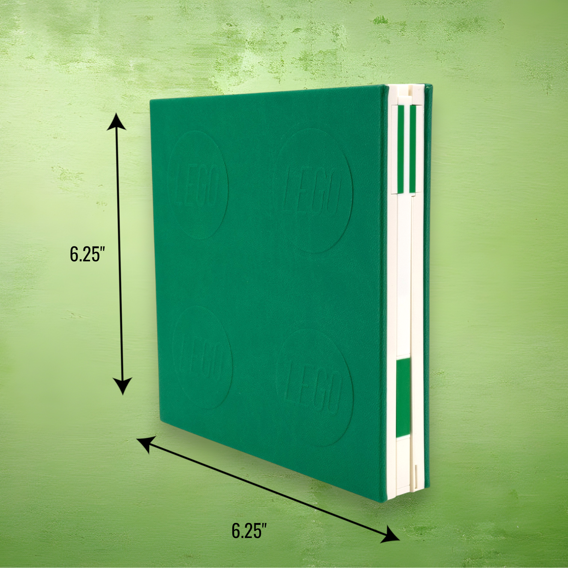 LEGO Locking Notebook with Gel Pen Green - in Box 