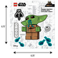 LEGO® Star Wars™ THE MANDALORIAN™ Sticker - Grogu™ (53766) 