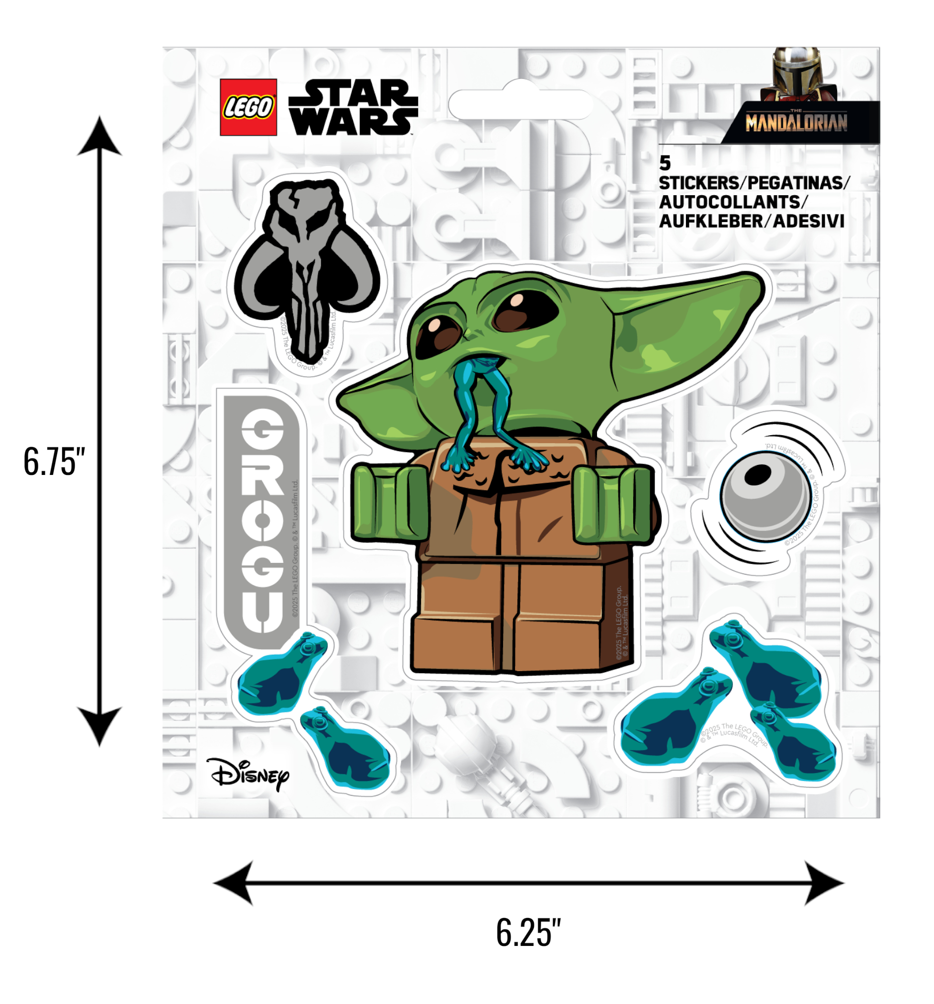 LEGO® Star Wars™ THE MANDALORIAN™ Sticker - Grogu™ (53766) 
