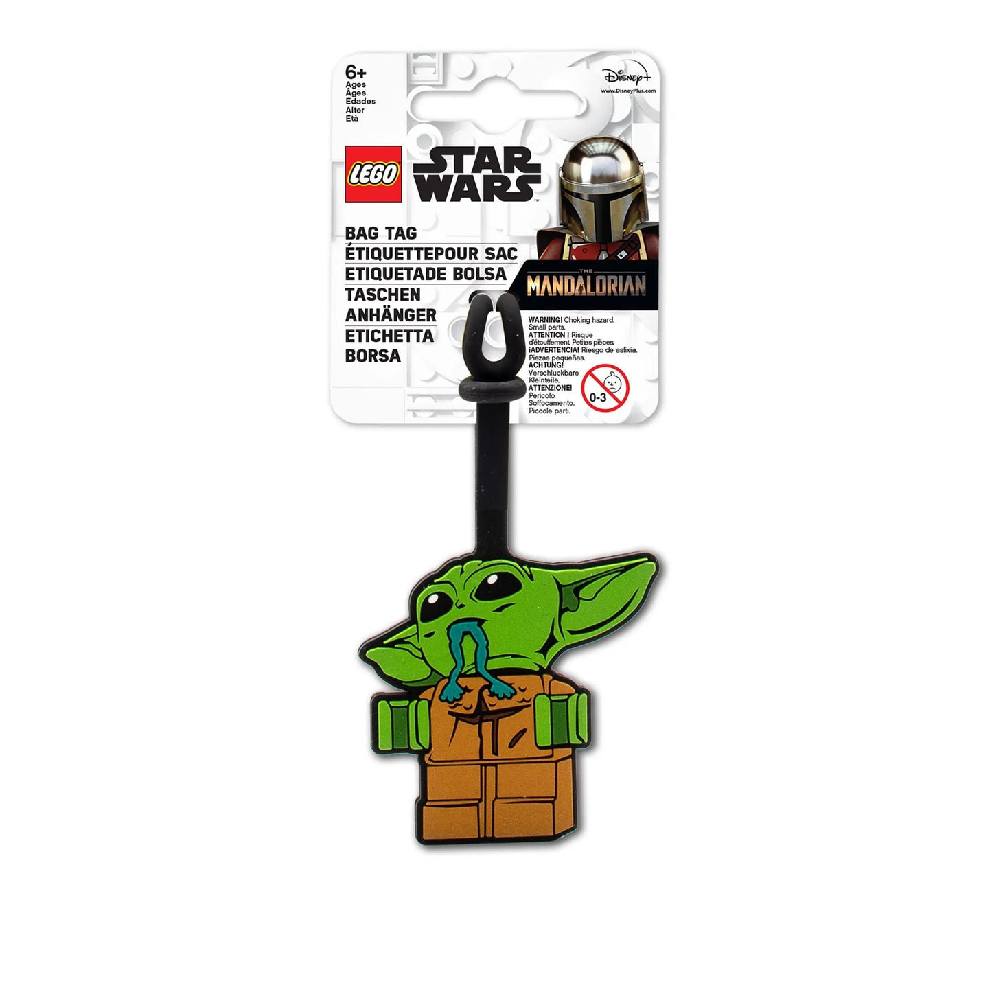 LEGO Star Wars The Mandalorian Bag Tag - Grogu Yum Yum (52974) IQ Hong Kong, Ltd.