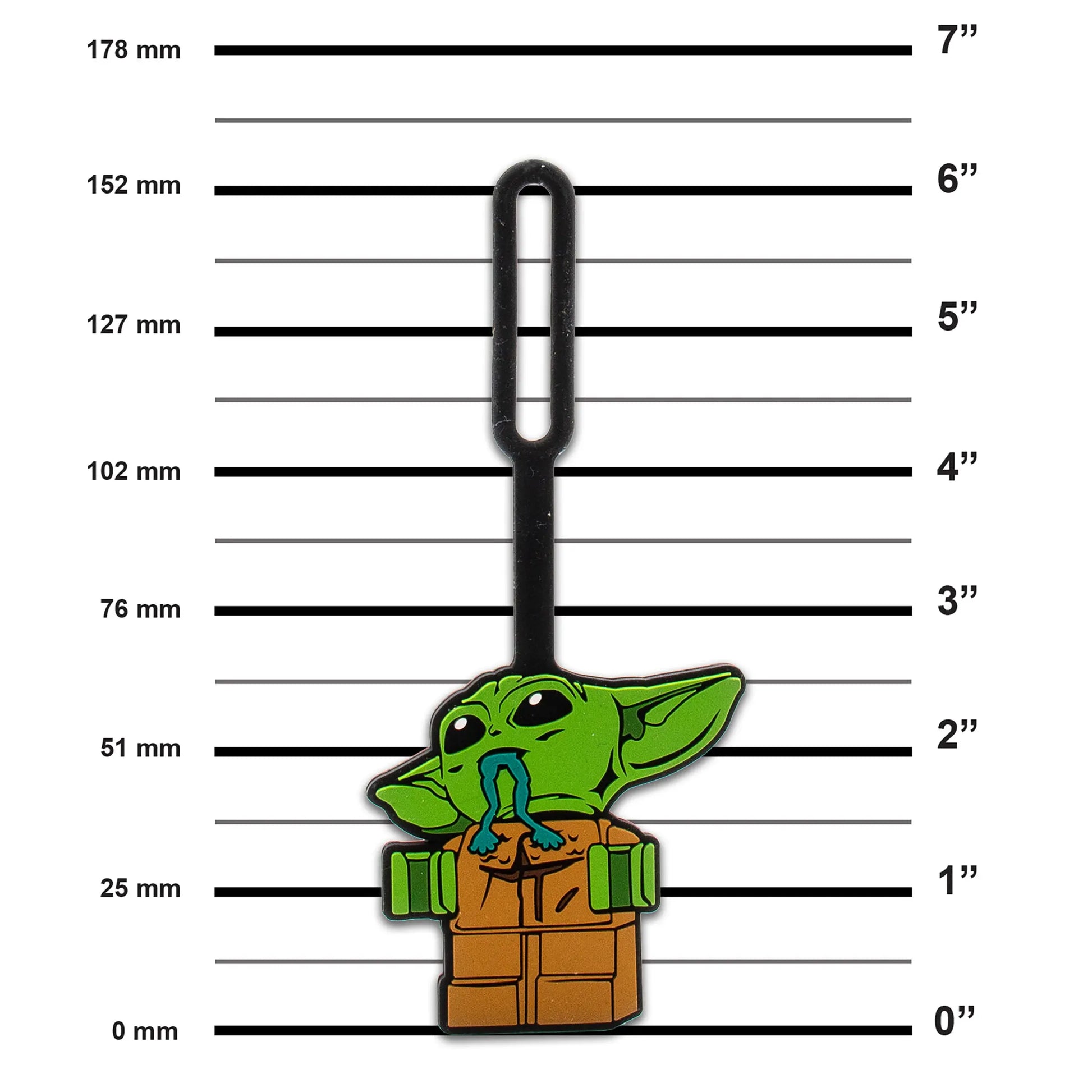 LEGO Star Wars The Mandalorian Bag Tag - Grogu Yum Yum (52974) IQ Hong Kong, Ltd.