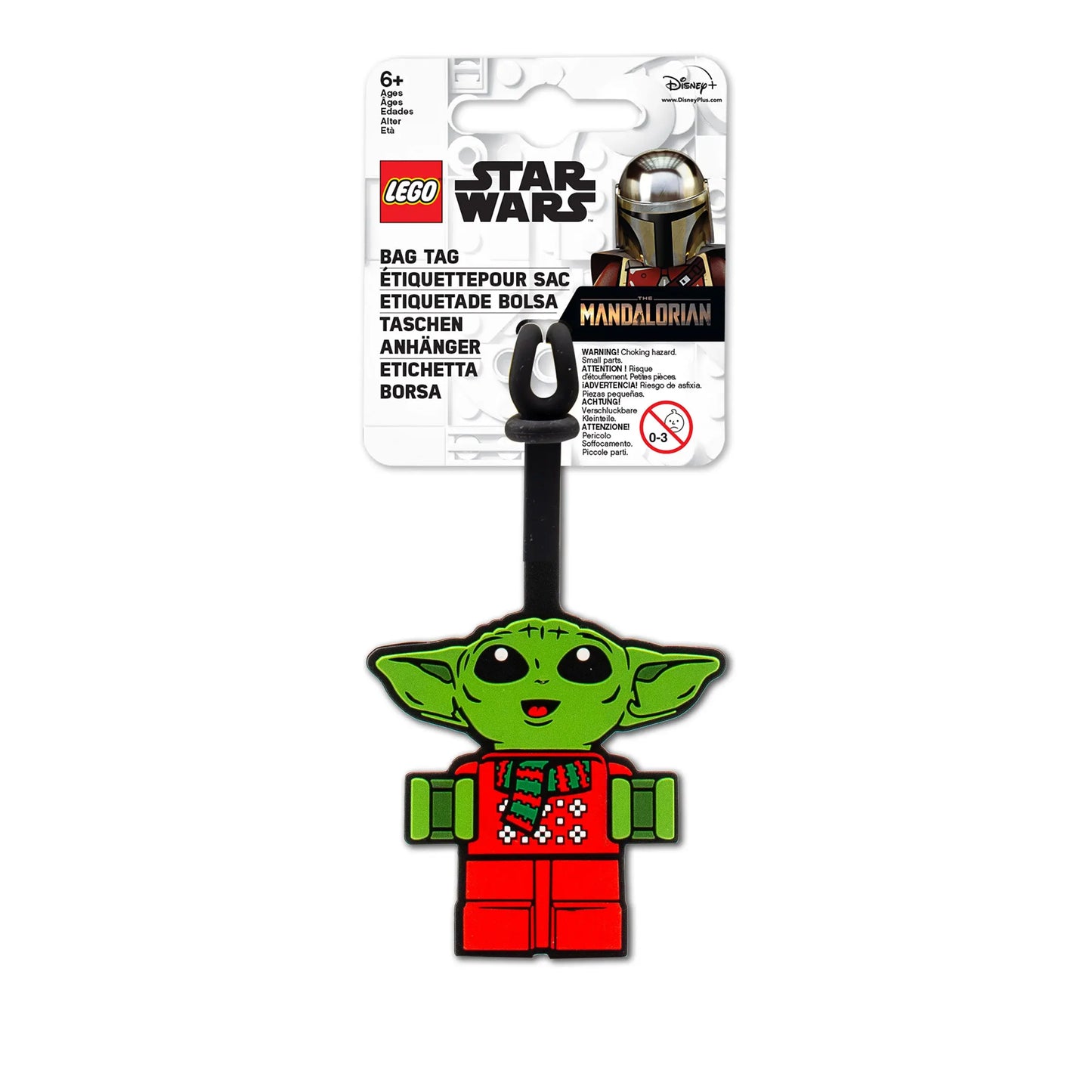 LEGO Star Wars The Mandalorian Bag Tag - Grogu Holiday (53351) IQ Hong Kong, Ltd.