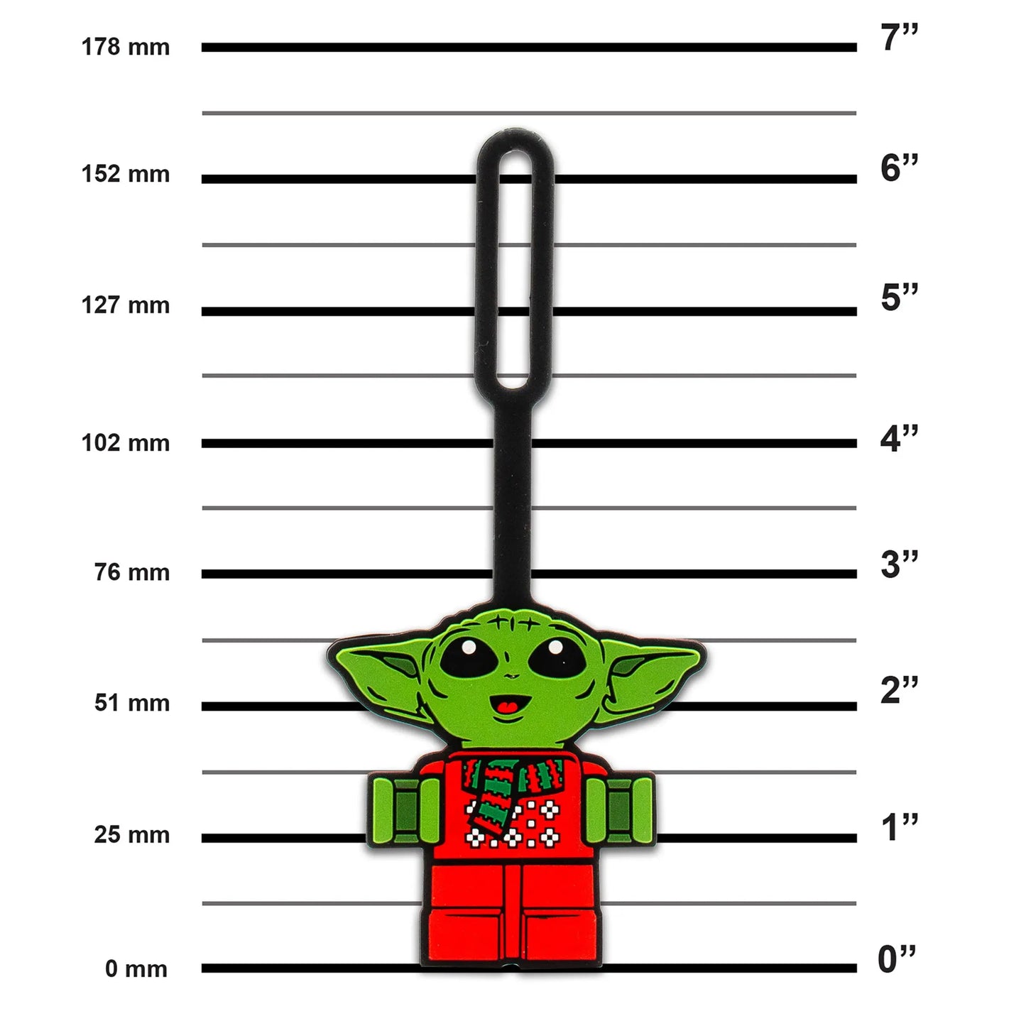 LEGO Star Wars The Mandalorian Bag Tag - Grogu Holiday (53351) IQ Hong Kong, Ltd.