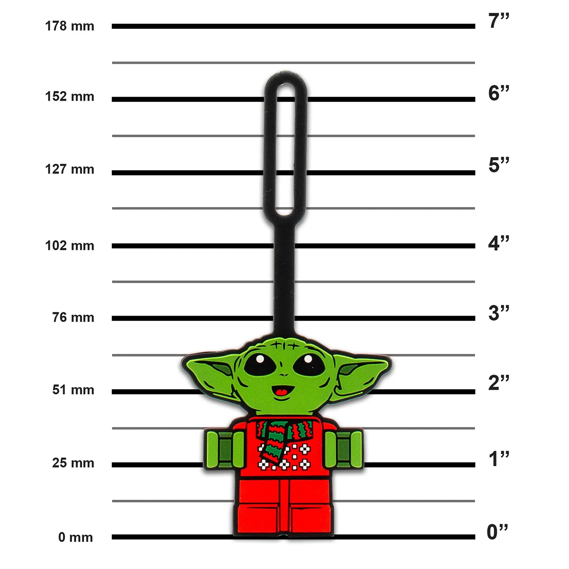 LEGO Star Wars The Mandalorian Bag Tag - Grogu Holiday (53351) IQ Hong Kong, Ltd.