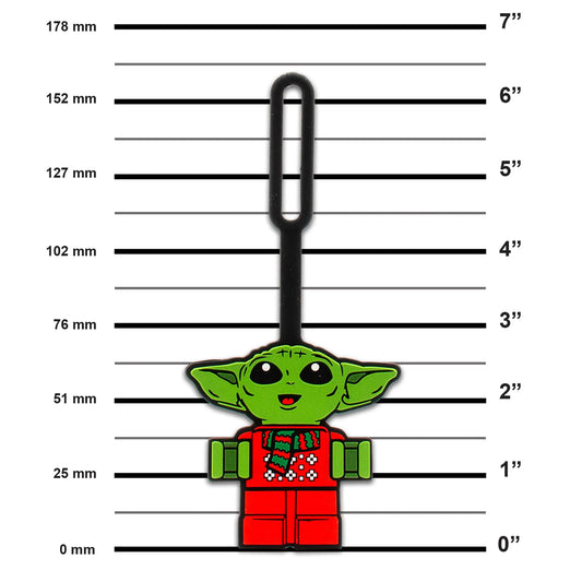 LEGO Star Wars The Mandalorian Bag Tag - Grogu Holiday (53351) IQ Hong Kong, Ltd.