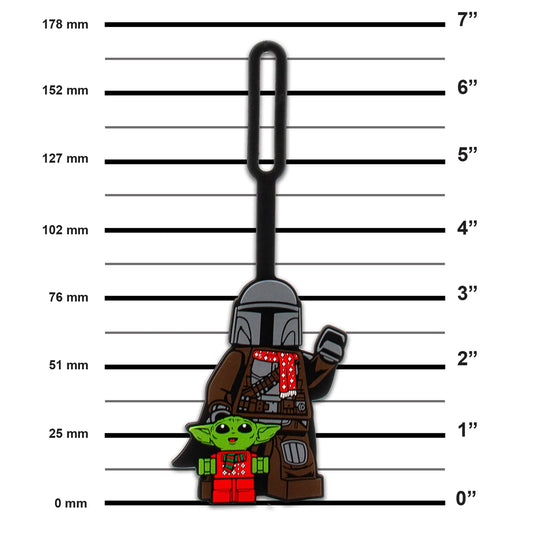 LEGO Star Wars The Mandalorian Bag Tag - Holiday (53352) IQ Hong Kong, Ltd.