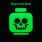 LEGO Minifigures Bag Tag - Skeleton Head Glow in the Dark (53648) IQ Hong Kong, Ltd.
