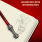 LEGO® Star Wars™ Dotted Notebook with Lightsaber™ Gel Pen - Darth Vader™ (53492)