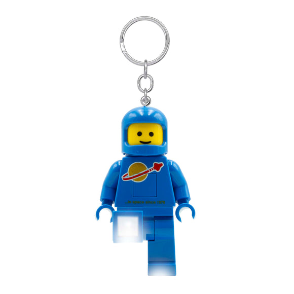 LEGO Minifigures Large 3 Inch Tall Figure Keychain Light - Spaceman Blue (KE10H)