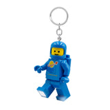 LEGO Minifigures Large 3 Inch Tall Figure Keychain Light - Spaceman Blue (KE10H)