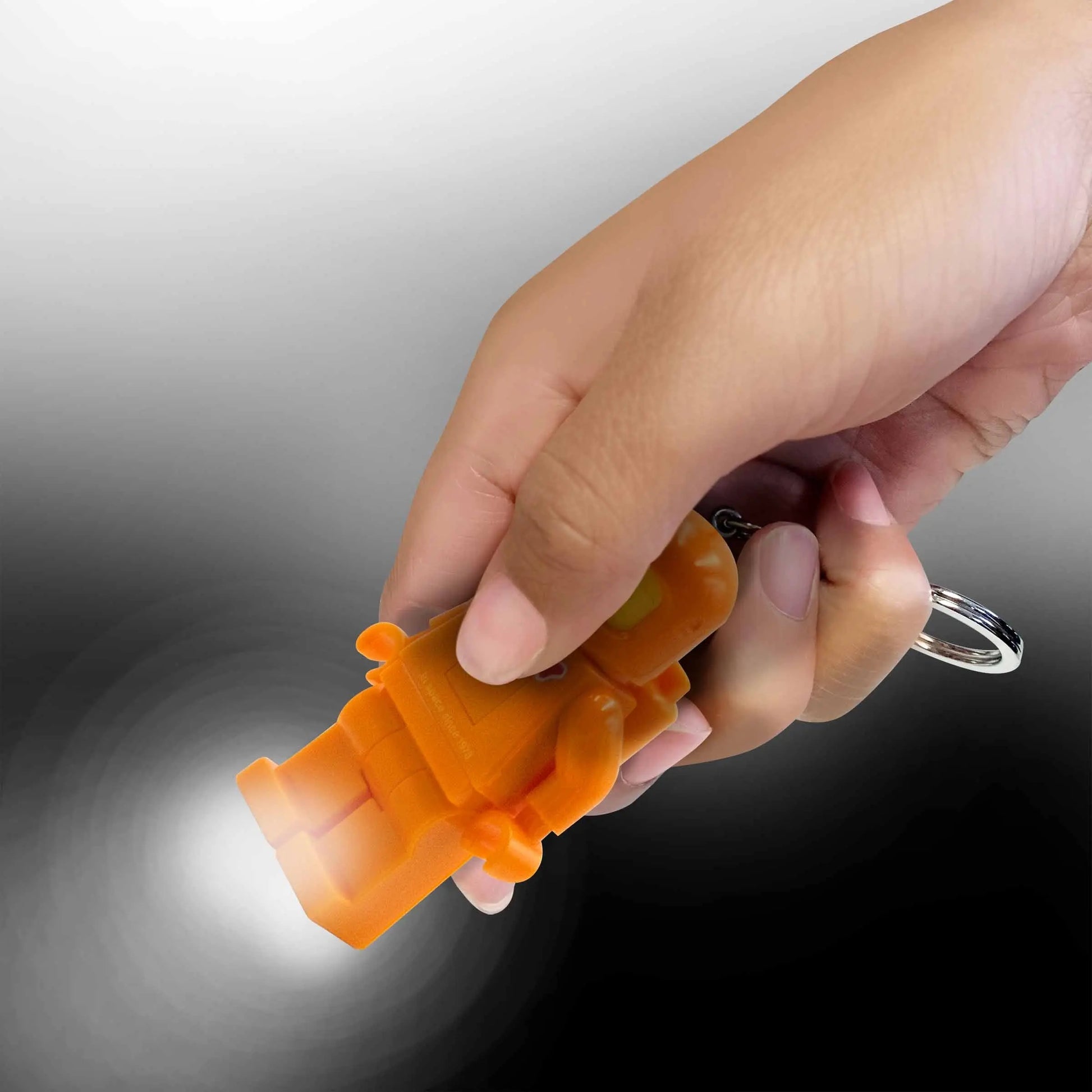 LEGO Minifigures Keychain Light - Spaceman Orange (KE10HO) IQ Hong Kong, Ltd.