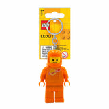 LEGO Minifigures Large 3 Inch Tall Figure Keychain Light - Spaceman Orange (KE10HO)