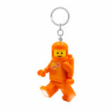 LEGO Minifigures Large 3 Inch Tall Figure Keychain Light - Spaceman Orange (KE10HO)