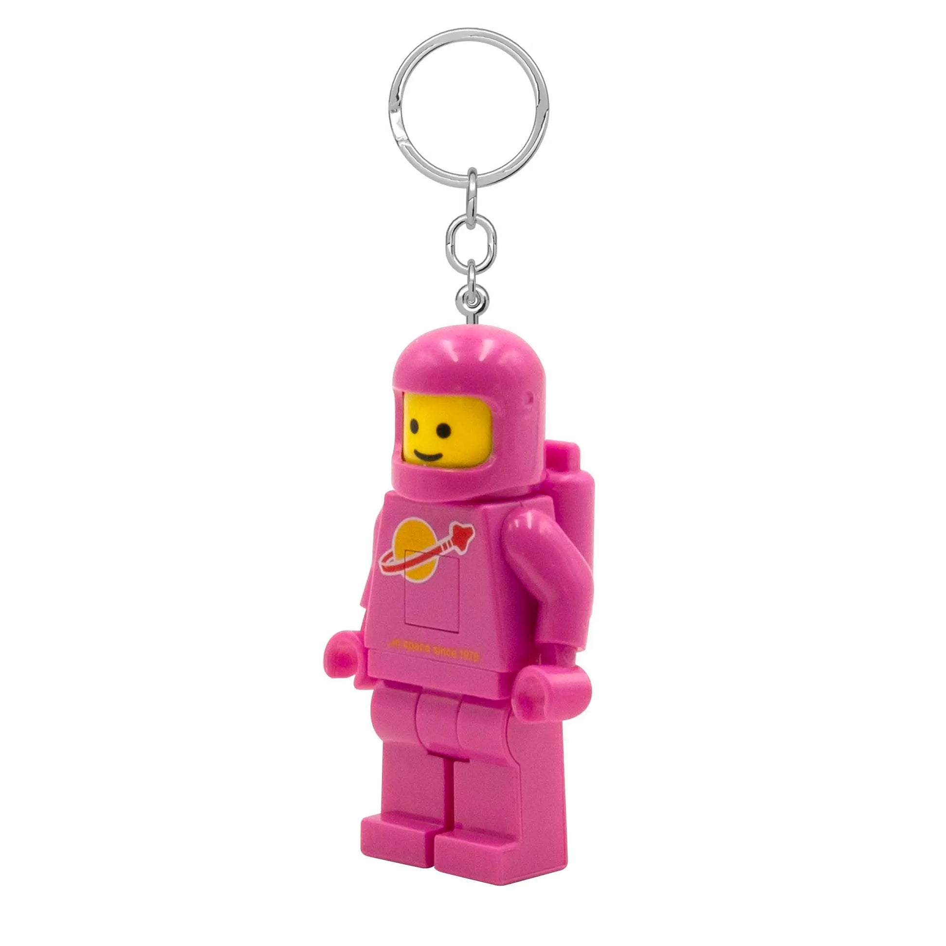 LEGO Minifigures Keychain Light - Spaceman Pink (KE10HP) IQ Hong Kong, Ltd.
