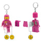 LEGO Minifigures Keychain Light - Spaceman Pink (KE10HP) IQ Hong Kong, Ltd.