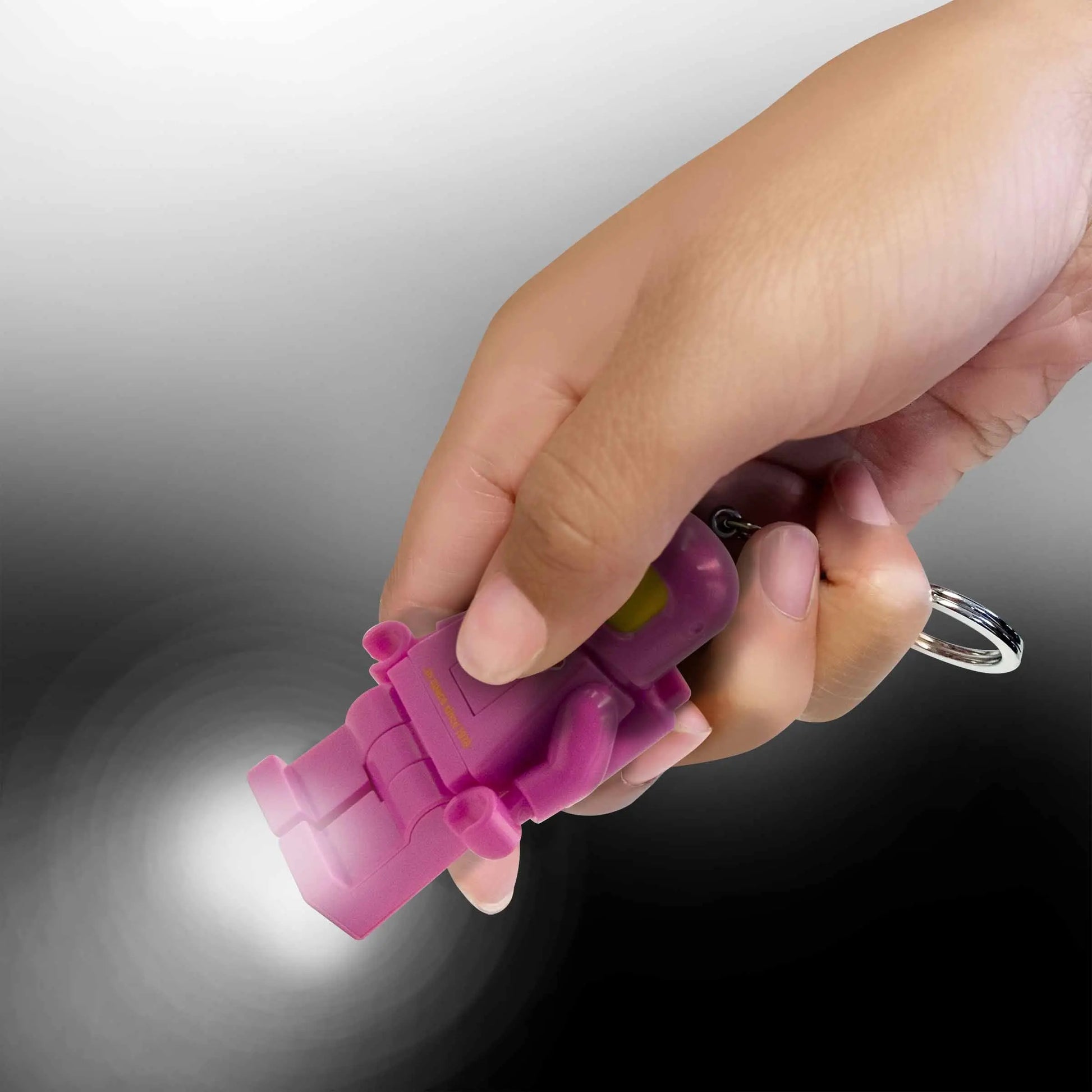 LEGO Minifigures Keychain Light - Spaceman Pink (KE10HP) IQ Hong Kong, Ltd.