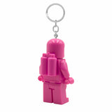 LEGO Minifigures Large 3 Inch Tall Figure Keychain Light - Spaceman Pink (KE10HP)