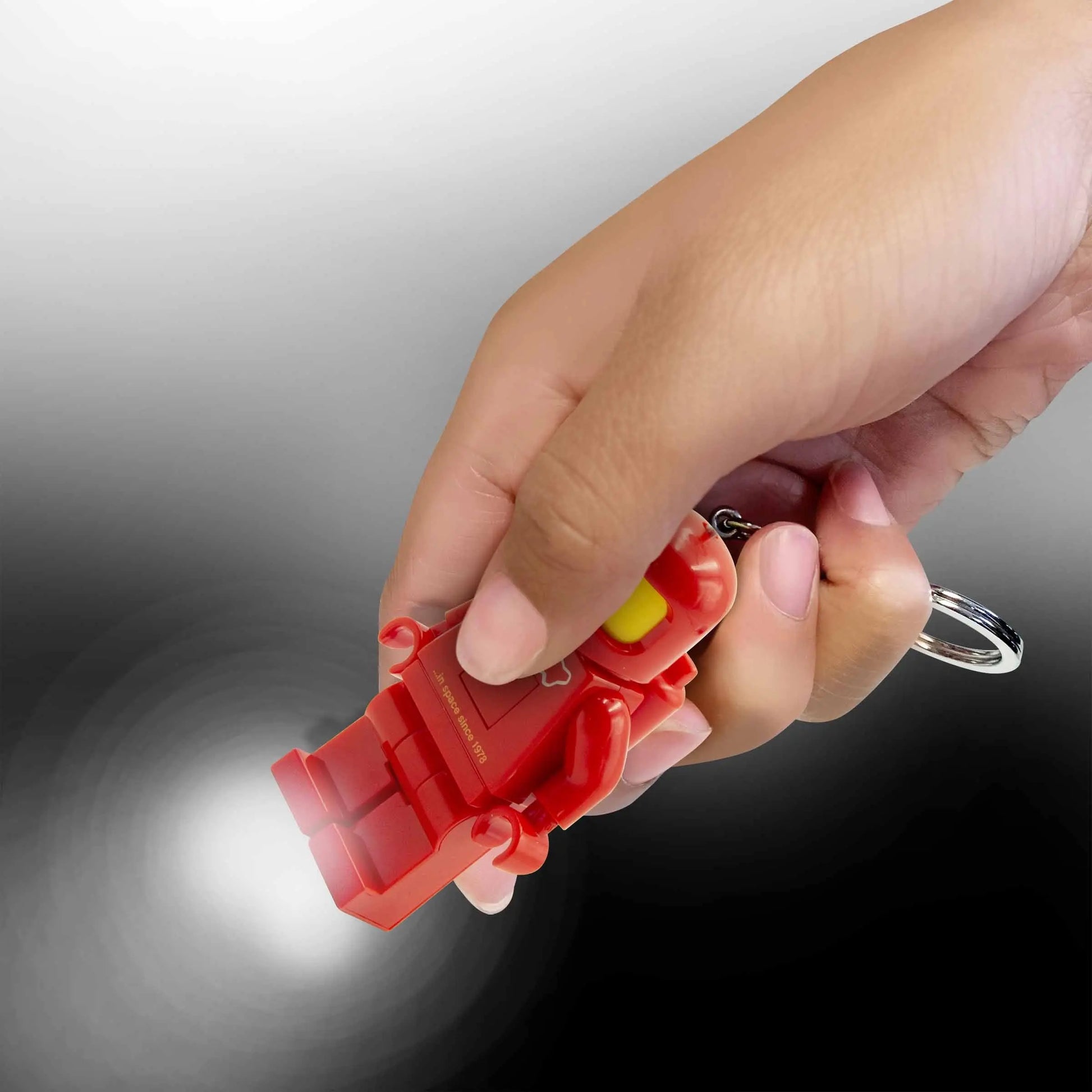 LEGO Minifigures Keychain Light - Spaceman Red (KE10HR) IQ Hong Kong, Ltd.