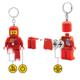 LEGO Minifigures Keychain Light - Spaceman Red - 3 Inch Tall Figure (KE10HR)