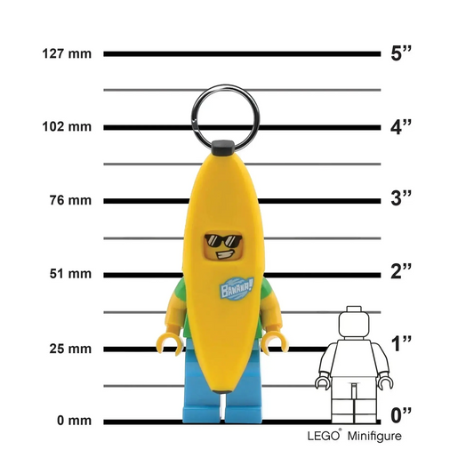 LEGO Minifigures Keychain Light - Banana Guy (KE118H) IQ Hong Kong, Ltd.
