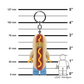LEGO Minifigures Keychain Light - Hot Dog Man (KE119H) IQ Hong Kong, Ltd.